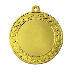 Médaille en métal de course à pied vierge